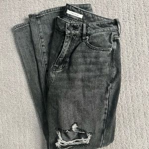 black washed pacsun jeans